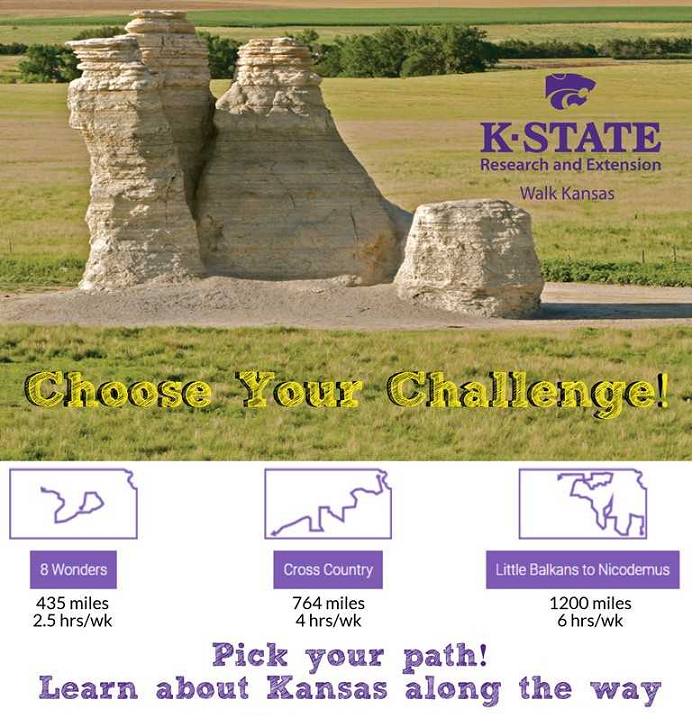 Walk Kansas Health and Nutrition Flint Hills District
